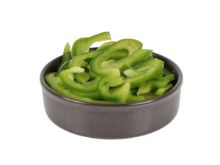 Mynd Paprika græn sneidd KG